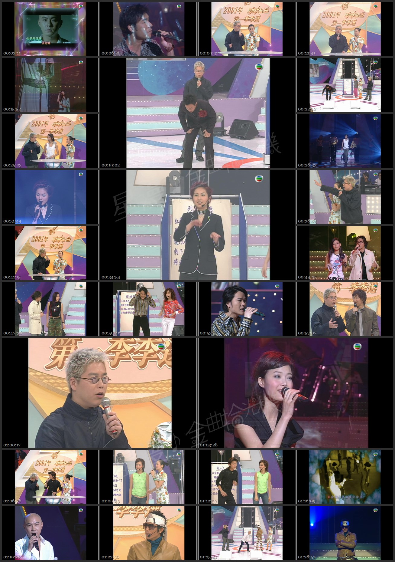 图片[1]-2001 劲歌金曲 第一季季选 [1080P/TS源码/7.02G]-金曲拾光机 - MusiCore@乐影带