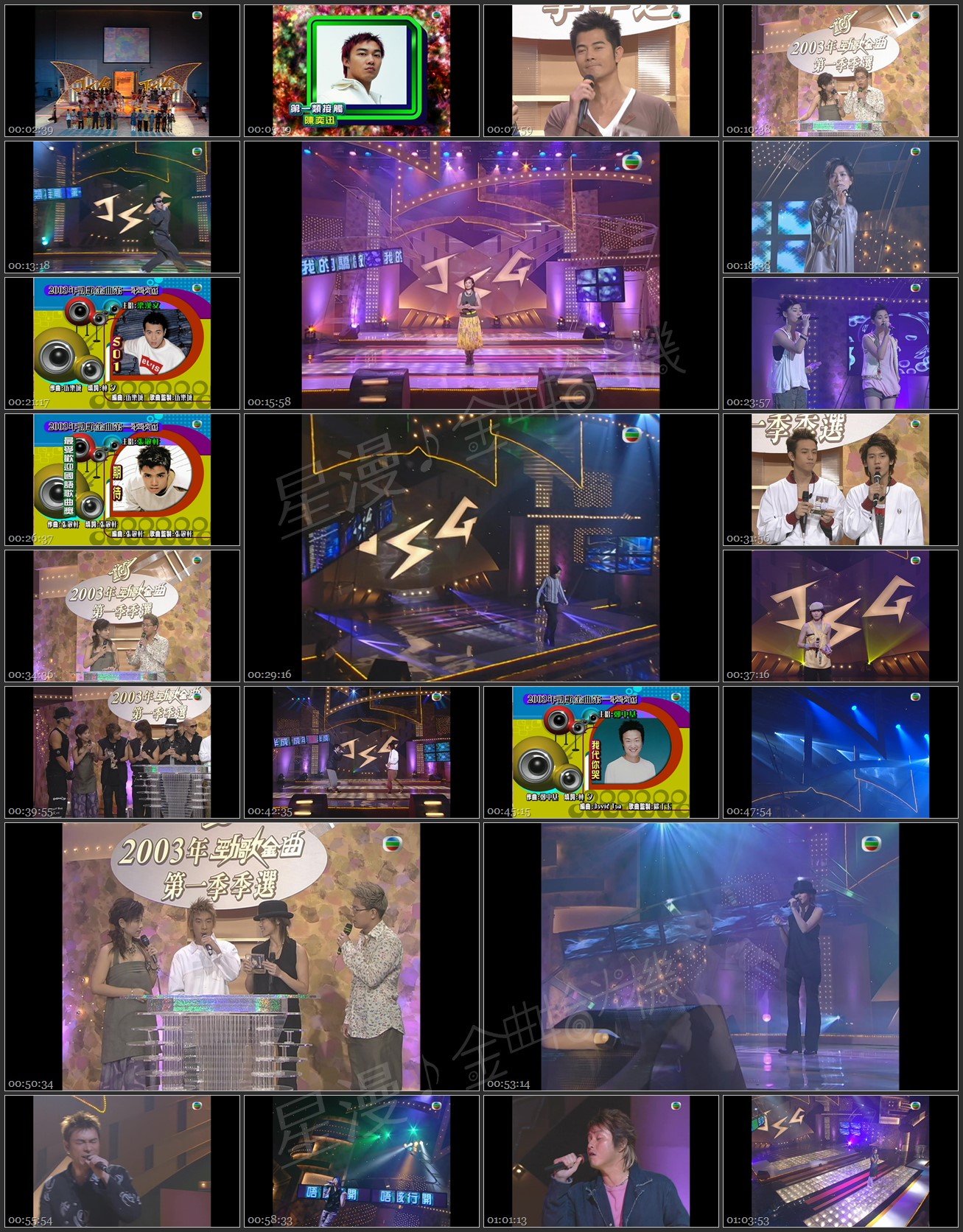 图片[1]-2003 劲歌金曲 第一季季选 [1080P/TS源码/5.04G]-金曲拾光机 - MusiCore@乐影带