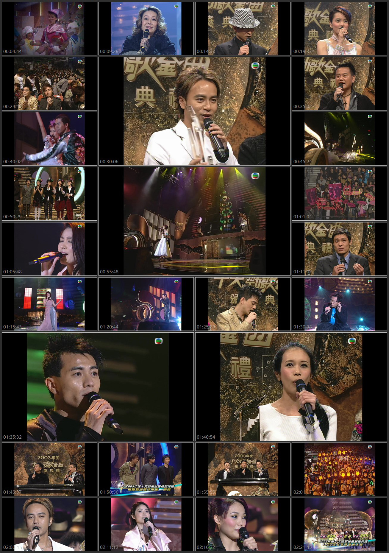 图片[1]-2003年度十大劲歌金曲颁奖典礼 [1080P/TS源码/9.34G]-金曲拾光机 - MusiCore@乐影带