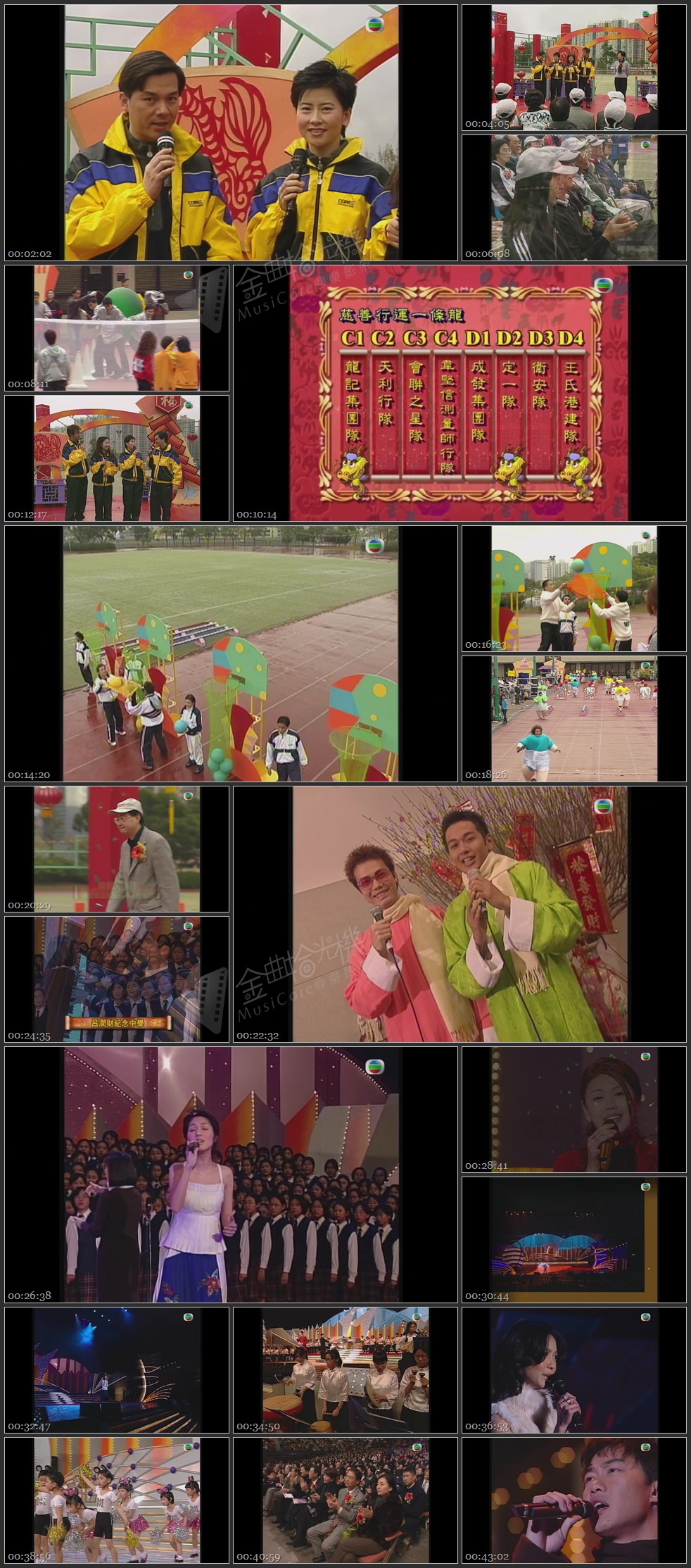 图片[1]-东华爱心庆欢腾 2000 [1080P/TS源码/2.02G]-金曲拾光机 - MusiCore@乐影带