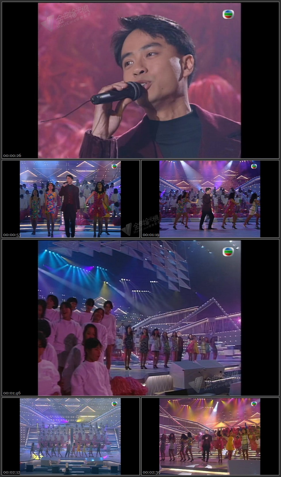 图片[1]-最佳音乐录影带演出奖：李克勤 – 红日／旧欢如梦 [1080P/TS源码/222M]-金曲拾光机 - MusiCore@乐影带