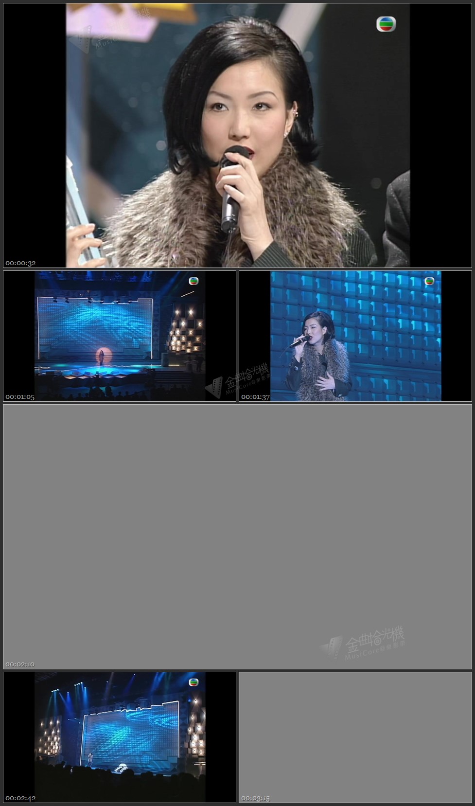 图片[1]-郑秀文 – 舍不得你 [1080P/TS源码/240M]-金曲拾光机 - MusiCore@乐影带