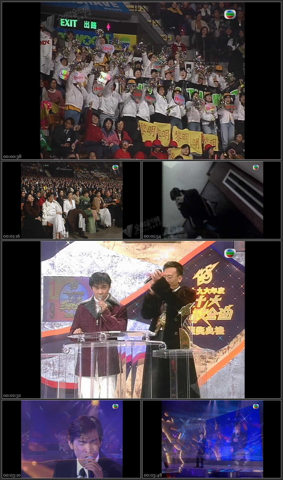 图片[1]-亚太区最受欢迎香港男女歌星：刘德华《铁了心爱你》／王靖雯 [1080P/TS源码/299M]-金曲拾光机 - MusiCore@乐影带