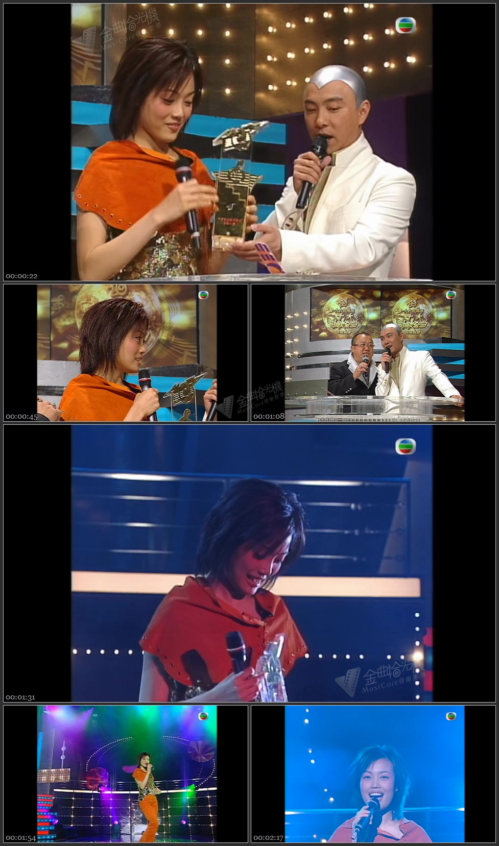图片[1]-最受欢迎改编歌演绎奖：容祖儿 – 未知 [1080P/TS源码/171M]-金曲拾光机 - MusiCore@乐影带