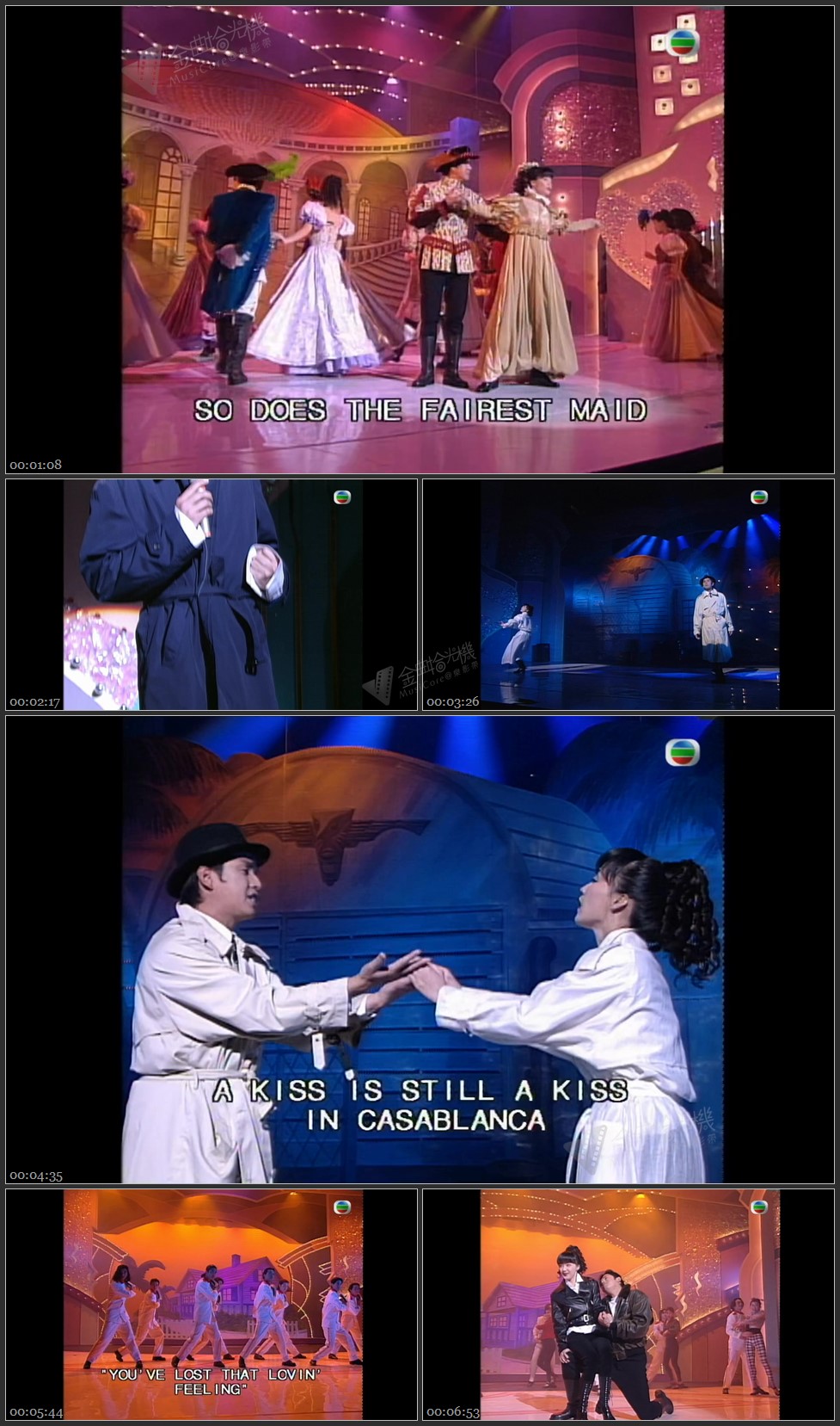 图片[1]-谭咏麟 陈慧娴「银影浓情三部曲」- What is a Youth／Casablanca／You’ve Lost That Loving Feeling [1080P/TS源码/580M]-金曲拾光机 - MusiCore@乐影带