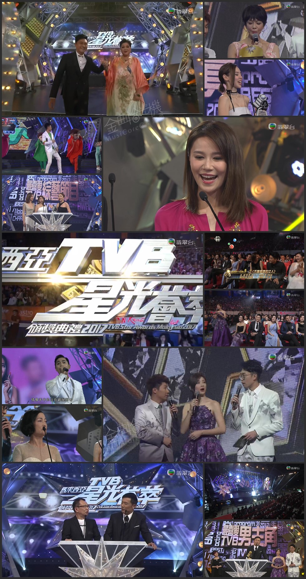 图片[1]-TVB马来西亚星光荟萃颁奖典礼2017 [1080P/TS源码/8.79G] [翡翠台]-金曲拾光机 - MusiCore@乐影带