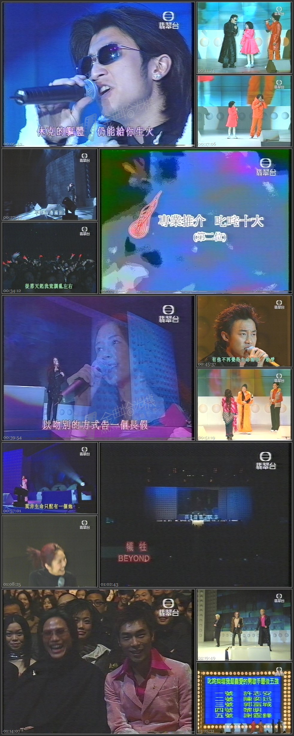 图片[1]-1999 叱咤乐坛流行榜颁奖典礼 [576p/TS/6.12G] [翡翠台]-金曲拾光机 - MusiCore@乐影带