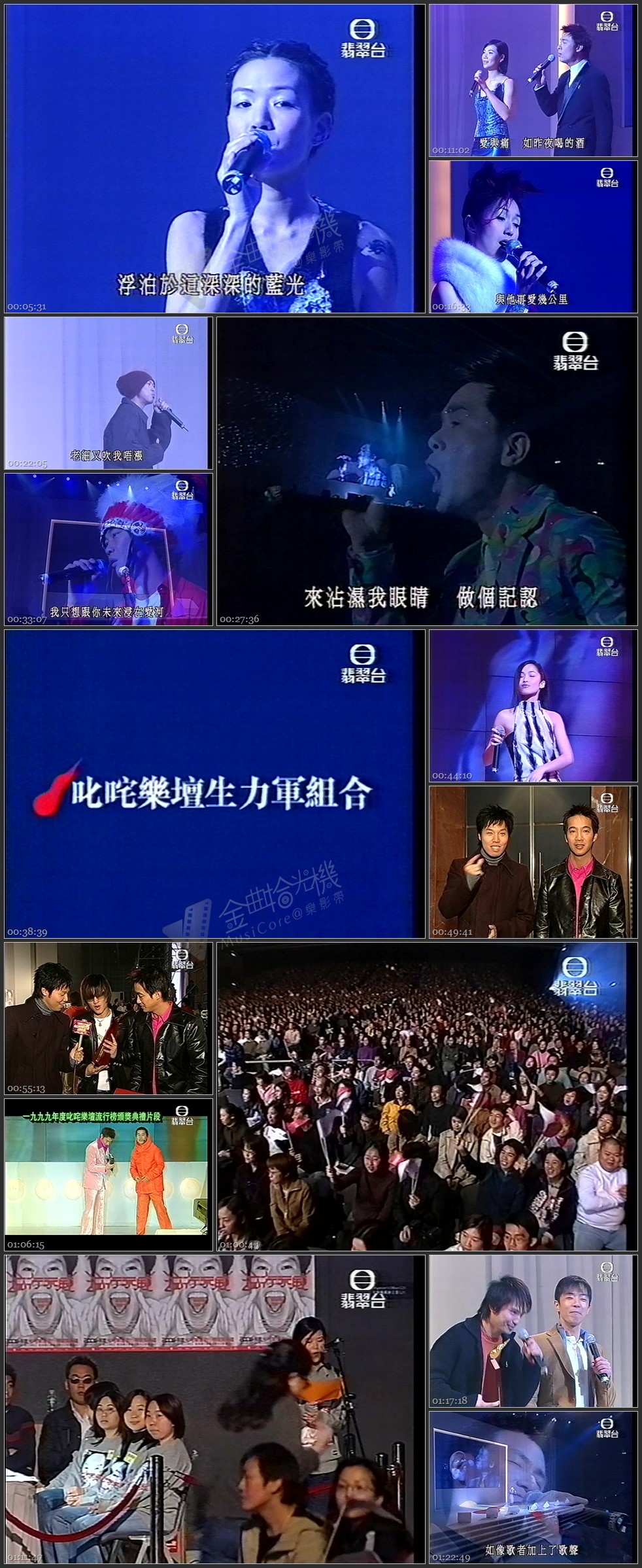 图片[1]-2000 叱咤乐坛流行榜颁奖典礼 [576p/MP4/9.37G] [翡翠台]-金曲拾光机 - MusiCore@乐影带