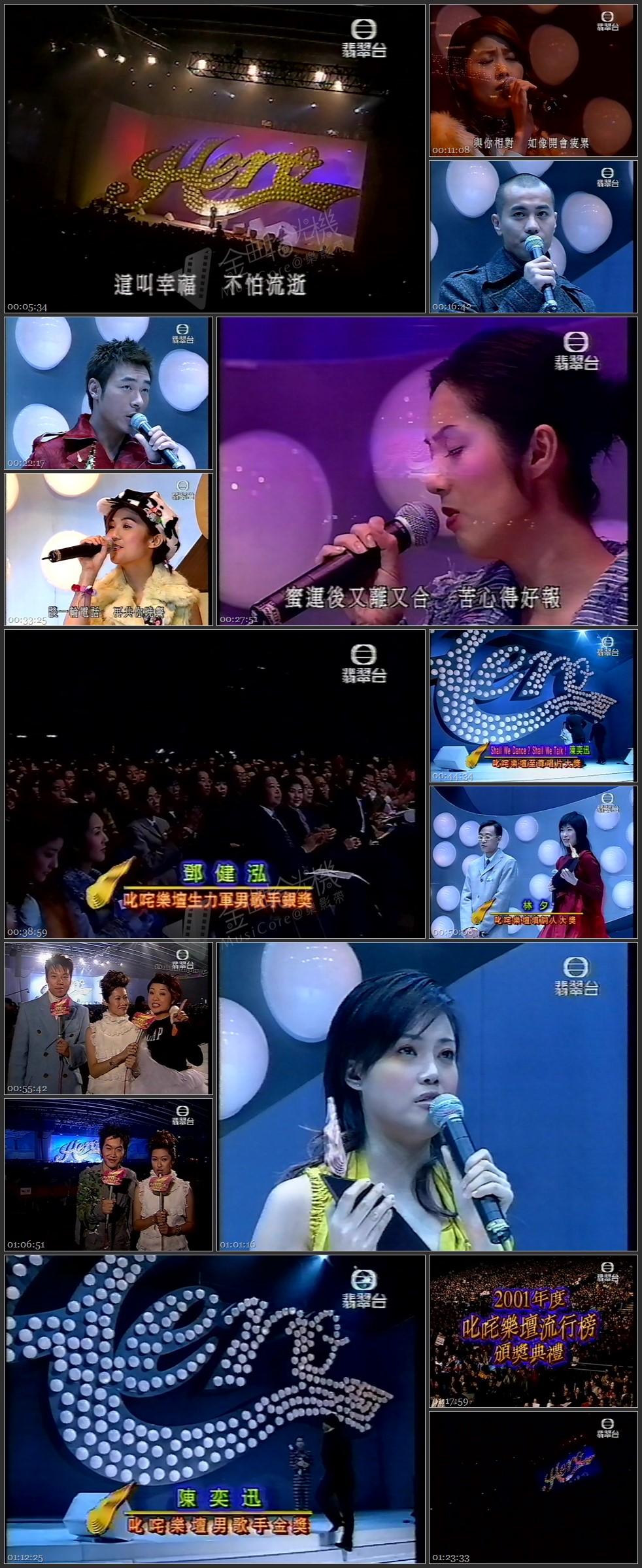 图片[1]-2001 叱咤乐坛流行榜颁奖典礼 [576p/MP4/9.46G] [翡翠台]-金曲拾光机 - MusiCore@乐影带