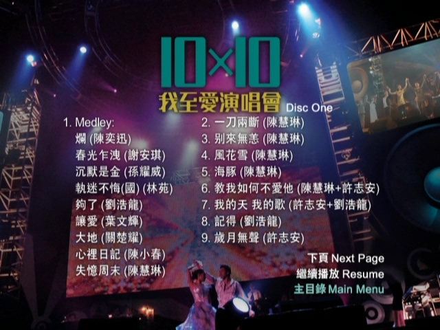 图片[2]-2006 正东10×10十大我至爱演唱会 [双视角] [DVD原盘/3D9/6.9G+6.38G+5.24G] [正东]-金曲拾光机 - MusiCore@乐影带