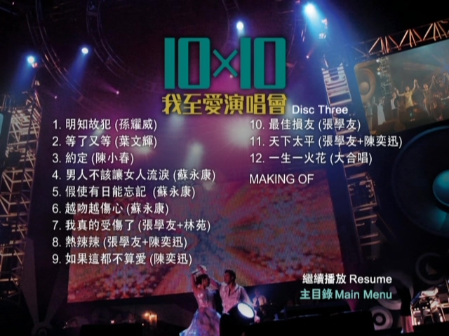 图片[11]-2006 正东10×10十大我至爱演唱会 [双视角] [DVD原盘/3D9/6.9G+6.38G+5.24G] [正东]-金曲拾光机 - MusiCore@乐影带