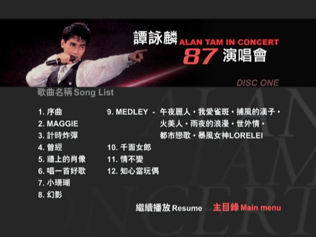 图片[2]-谭咏麟 1987 与你情不变演唱会 Live版 [DVD原盘/D9/5.79G] [环球]-金曲拾光机 - MusiCore@乐影带