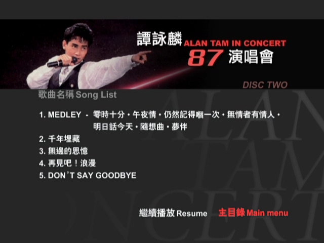 图片[4]-谭咏麟 1987 与你情不变演唱会 Live版 [DVD原盘/D9/5.79G] [环球]-金曲拾光机 - MusiCore@乐影带