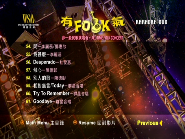 图片[6]-2002 有Folk气 非一般民歌演唱会 Live+Karaoke版 [DVD原盘/2D9/7.3G+7.46G] [环星]-金曲拾光机 - MusiCore@乐影带