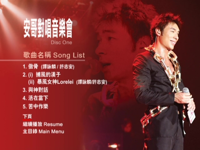 图片[2]-许志安 2004 安哥对唱音乐会 [双视角] [DVD原盘/2D9/5.33G+4.62G] [正东]-金曲拾光机 - MusiCore@乐影带