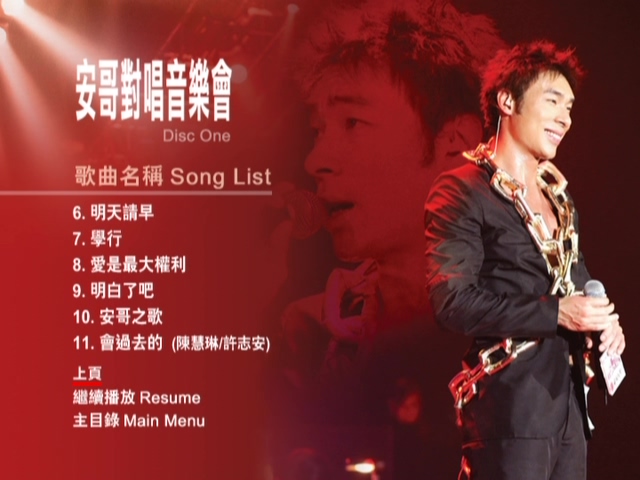 图片[3]-许志安 2004 安哥对唱音乐会 [双视角] [DVD原盘/2D9/5.33G+4.62G] [正东]-金曲拾光机 - MusiCore@乐影带