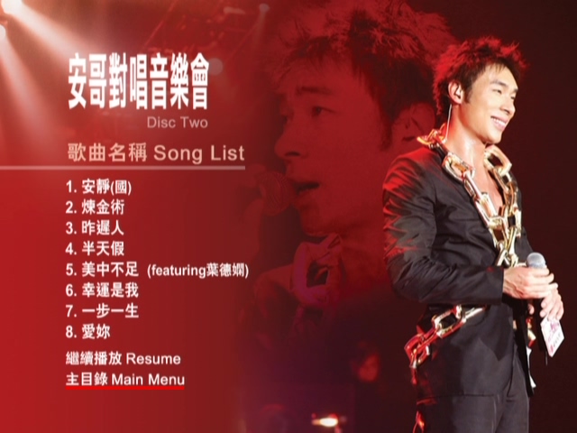 图片[7]-许志安 2004 安哥对唱音乐会 [双视角] [DVD原盘/2D9/5.33G+4.62G] [正东]-金曲拾光机 - MusiCore@乐影带