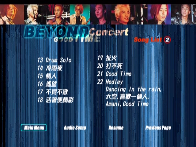 图片[3]-Beyond 1999 世纪末最精彩演唱会实况录像 Karaoke版 [DVD原盘/D9/7.19G] [千勣]-金曲拾光机 - MusiCore@乐影带