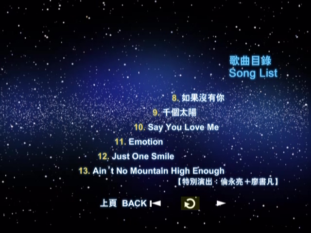 图片[9]-叶德娴 2005 星之旅演唱会 [双视角] [DVD原盘/2D9/5.71G+6.93G] [正东]-金曲拾光机 - MusiCore@乐影带