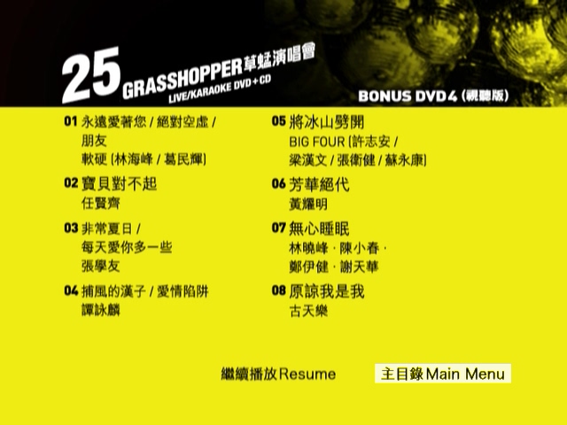 图片[14]-草蜢 2010 25周年演唱会 [双视角] [DVD原盘/4D9/5.1G+6.76G+6.73G+6.1G] [星焕]-金曲拾光机 - MusiCore@乐影带