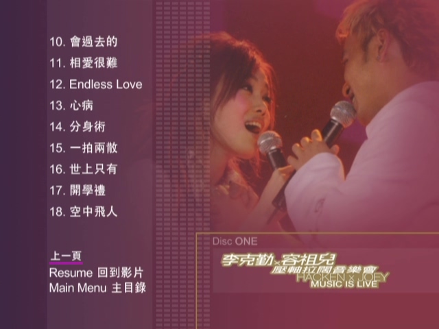 图片[3]-李克勤×容祖儿 2004 拉阔压轴音乐会 [双视角] [2D9/6.54G+6.73G] [环球]-金曲拾光机 - MusiCore@乐影带