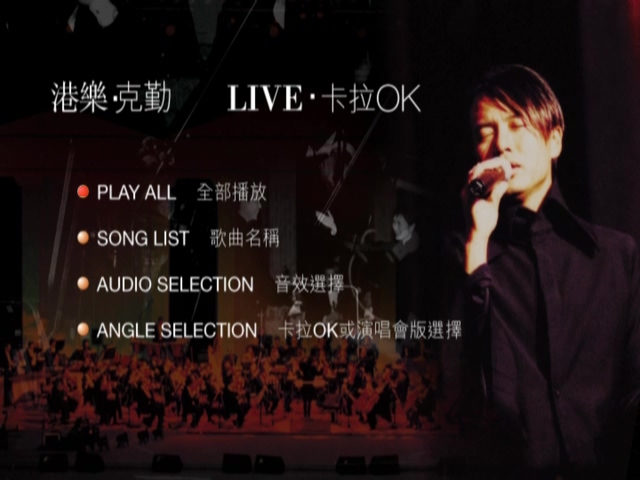 图片[1]-李克勤 2001 港乐·克勤Live演唱会 [双视角] [DVD原盘/2D9/3.9G+3.94G] [环球]-金曲拾光机 - MusiCore@乐影带