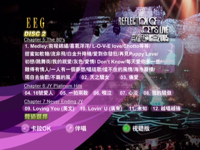 图片[5]-容祖儿 2005 Reflection of Joey’s Live 演唱会 [DVD原盘/2D9+1D5/6.9G+6.28G+3.61G] [英皇]-金曲拾光机 - MusiCore@乐影带