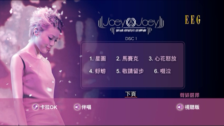 图片[2]-容祖儿 2011 JOEY&JOEY新城音乐会 Karaoke版 [DVD原盘/2D5/3.6G+3.65G] [英皇]-金曲拾光机 - MusiCore@乐影带