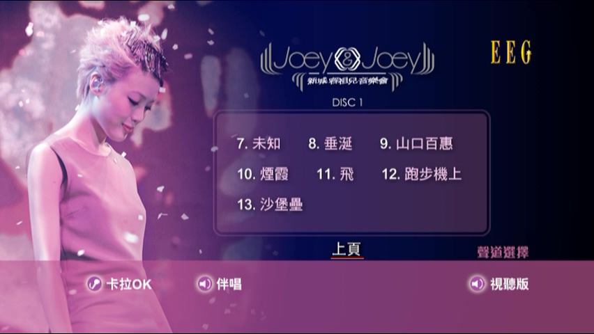 图片[3]-容祖儿 2011 JOEY&JOEY新城音乐会 Karaoke版 [DVD原盘/2D5/3.6G+3.65G] [英皇]-金曲拾光机 - MusiCore@乐影带