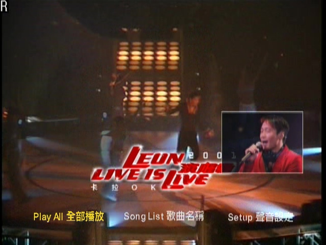 图片[1]-黎明 2001 LEON LIVE IS LIVE 演唱会 Karaoke版 [DVD原盘/D5/4.23G] [新力]-金曲拾光机 - MusiCore@乐影带