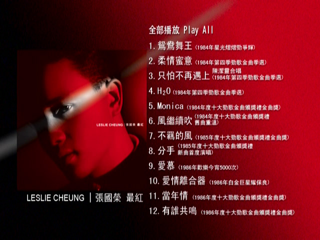 张国荣 最红 (早期电视现场)