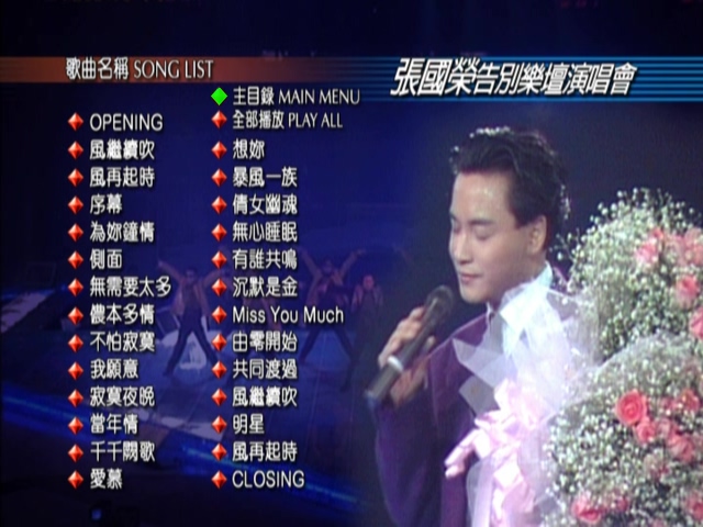 图片[2]-张国荣 1989 告别乐坛演唱会 Karaoke版 [DVD原盘/D5/4.14G] [新艺宝]-金曲拾光机 - MusiCore@乐影带