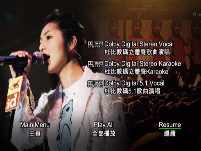 杨千嬅 2001 903 id club 拉阔音乐会 Live+Karaoke版