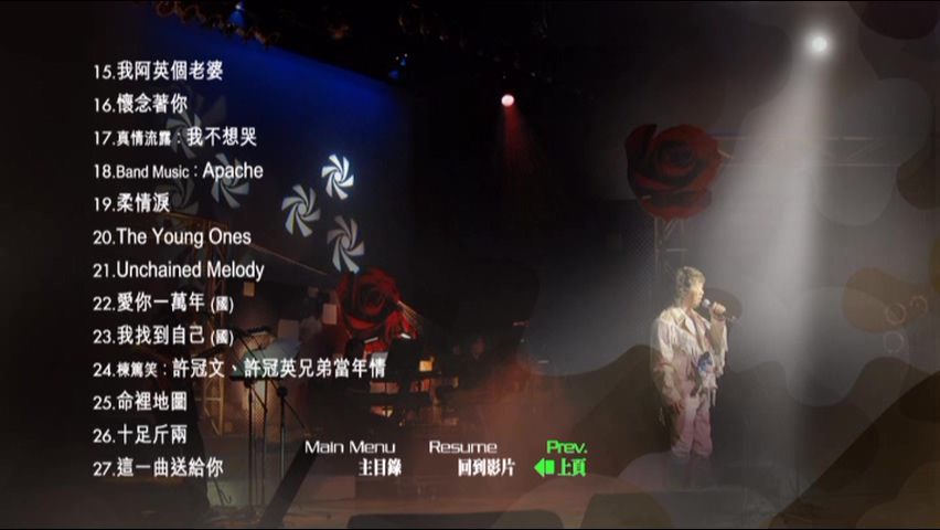 图片[3]-许冠英 2006 斤两十足演唱会 Karaoke版 [DVD原盘/D9/5.7G] [环星]-金曲拾光机 - MusiCore@乐影带