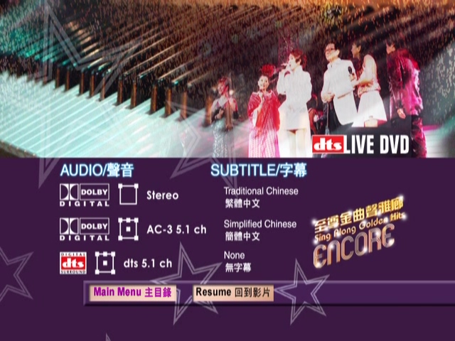 图片[8]-2004 至尊金曲声雅廊Encore演唱会 Live+Karaoke版 [DVD原盘/2D9/7.18G+6.61G] [环星]-金曲拾光机 - MusiCore@乐影带