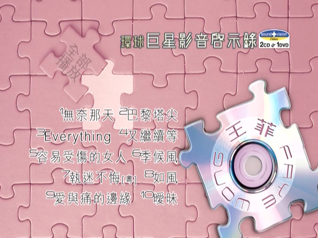 图片[1]-环球巨星影音启示录 – 王菲 [DVD原盘/D5/2.84G] [环球唱片]-金曲拾光机 - MusiCore@乐影带