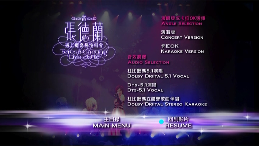 图片[8]-张德兰 2012 当张德兰遇上顾嘉辉演唱会 [双视角] [DVD原盘/2D9/6.57G+5.58G] [爱我音乐]-金曲拾光机 - MusiCore@乐影带