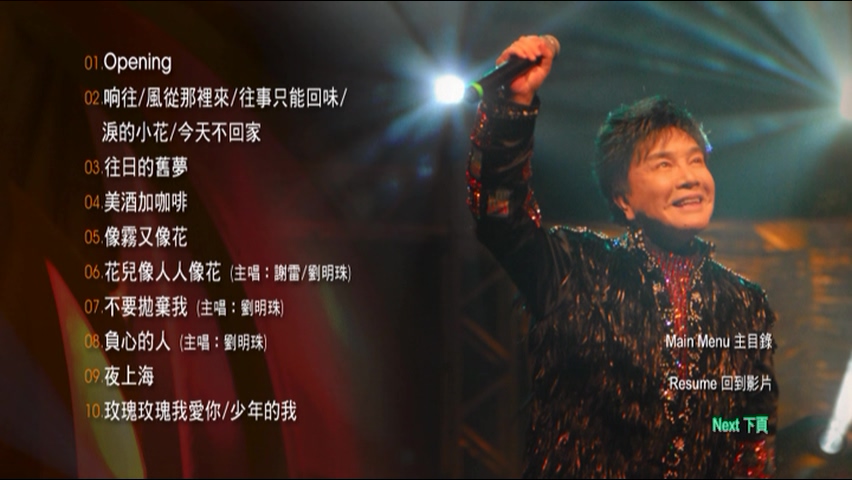 图片[2]-2007 谢雷情系东方之珠演唱会 Karaoke版 [DVD原盘/D9/7.34G] [环星]-金曲拾光机 - MusiCore@乐影带