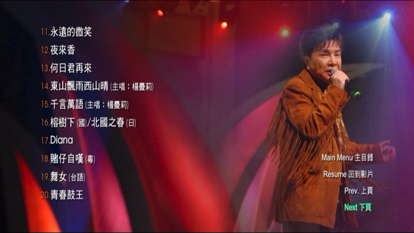 图片[3]-2007 谢雷情系东方之珠演唱会 Karaoke版 [DVD原盘/D9/7.34G] [环星]-金曲拾光机 - MusiCore@乐影带