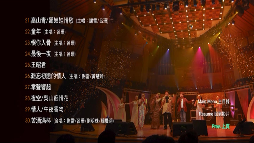 图片[4]-2007 谢雷情系东方之珠演唱会 Karaoke版 [DVD原盘/D9/7.34G] [环星]-金曲拾光机 - MusiCore@乐影带