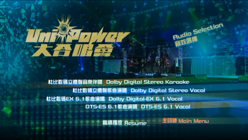 图片[3]-2009 环球群星 Uni-Power 大合唱会 [双视角] [DVD原盘/2D9/4.55G+5.52G] [环球]-金曲拾光机 - MusiCore@乐影带