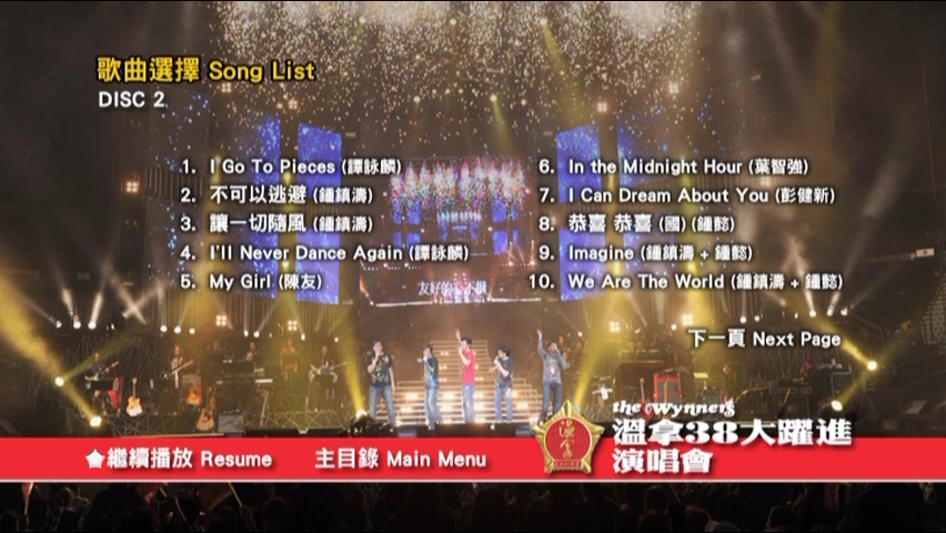 图片[6]-温拿 2010 温拿38大跃进演唱会 [双视角] [DVD原盘/3D9/6.73G+7.4G+7.02G] [环球]-金曲拾光机 - MusiCore@乐影带