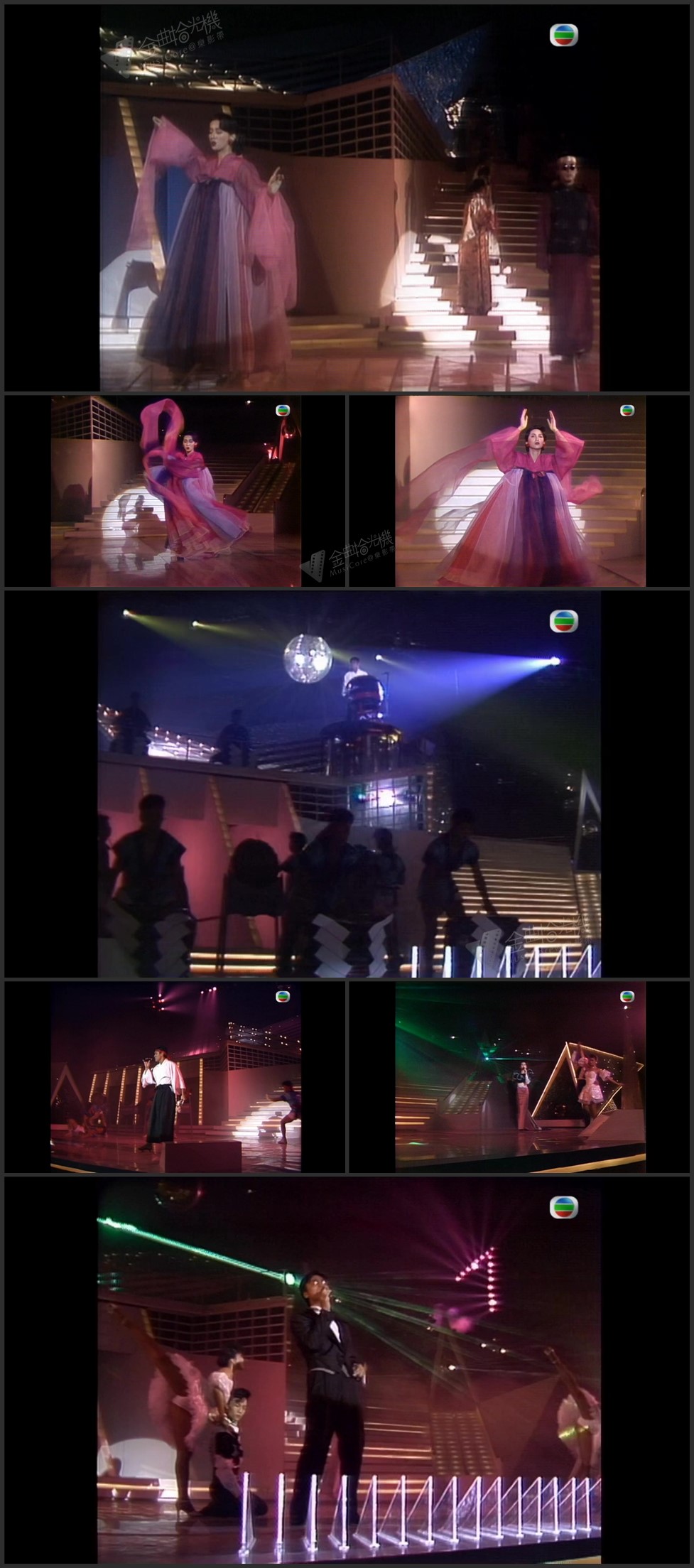 图片[1]-梅艳芳 钟镇涛「雷鸣金鼓双星会」- 梦里共醉／不如不见 [1080P/TS源码/765.7M]-金曲拾光机 - MusiCore@乐影带