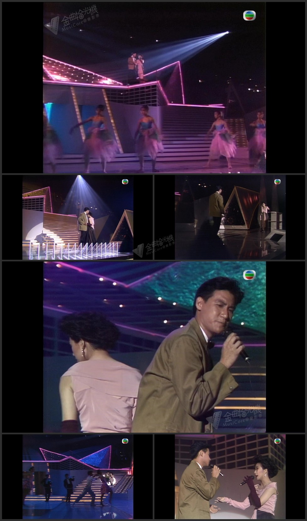 图片[1]-张学友 林忆莲「痴情激情显浓情」- 天变地变情不变／早晨／激情／轻抚你的脸／月半弯／滴汗 [1080P/TS源码/592.9M]-金曲拾光机 - MusiCore@乐影带