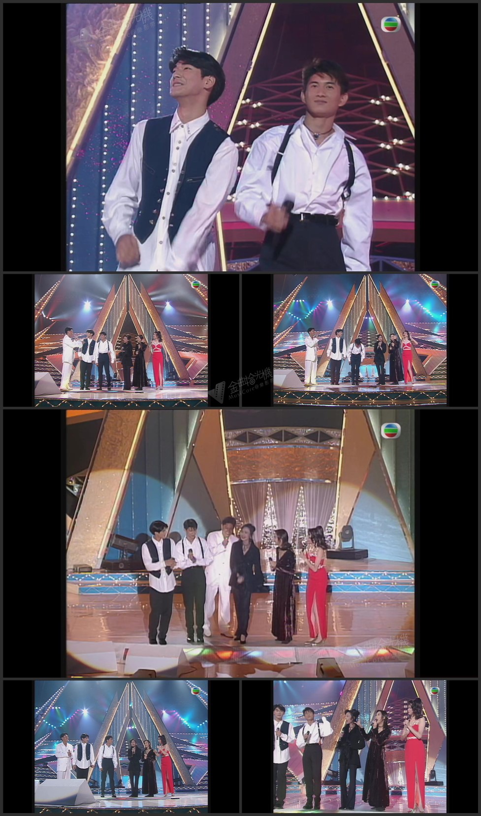 图片[1]-吴奇隆 金城武 郑秀文 邝美云「港台广台大比拼」- 乌卒卒／向大家拜年／激光中／热情的沙漠／赌仔自叹／爱拼才会赢 [1080P/TS源码/484.7M]-金曲拾光机 - MusiCore@乐影带