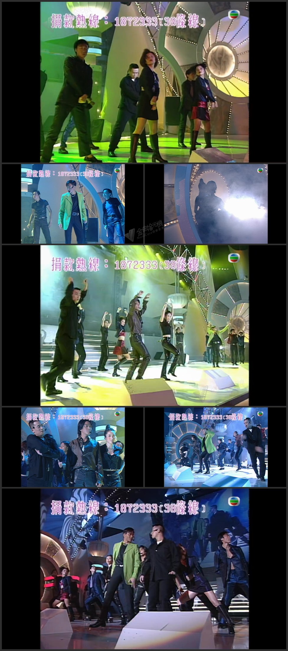 图片[1]-郑伊健 黎姿 陈小春 张智霖 – 现场版《古惑仔》- 战无不胜／一生豪情一次／情路狂奔／友情岁月 [1080P/TS源码/657.9M]-金曲拾光机 - MusiCore@乐影带