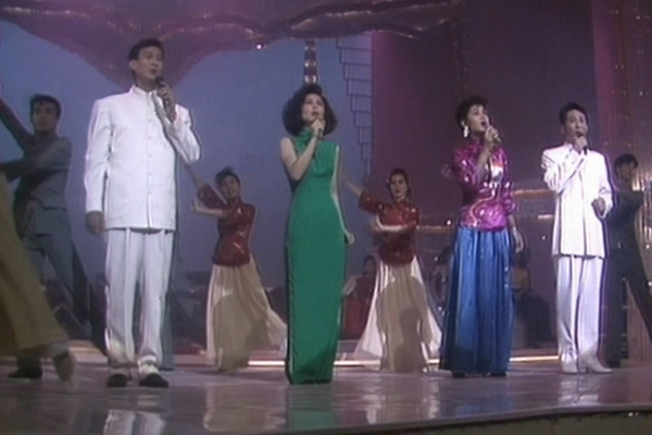 郑少秋-火烧圆明园／陈淑桦-蒙尘的巨龙／叶丽仪-勇敢的中国人 + 满江红[合]